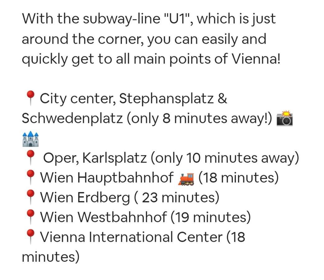 Center ! 3 Stops Away From The Center Of Vienna! Vienna
